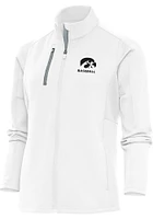 Antigua Iowa Hawkeyes Womens Baseball Generation Light Weight Jacket