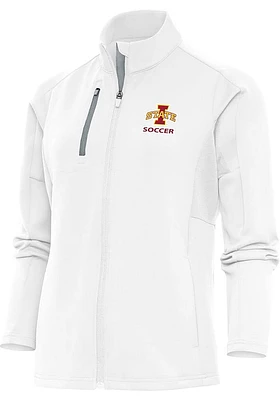 Antigua Iowa State Cyclones Womens Soccer Generation Light Weight Jacket