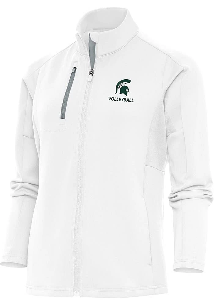 Antigua Michigan State Spartans Womens Volleyball Generation Light Weight Jacket