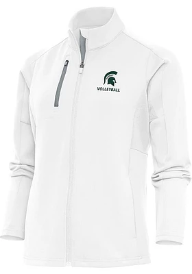 Antigua Michigan State Spartans Womens Volleyball Generation Light Weight Jacket