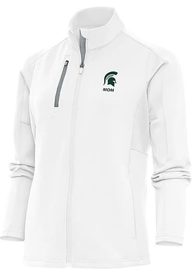 Antigua Michigan State Spartans Womens Mom Generation Light Weight Jacket