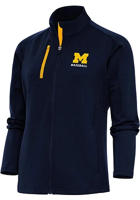 Antigua Michigan Wolverines Womens Baseball Generation Light Weight Jacket