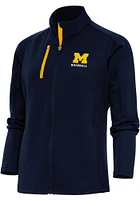 Antigua Michigan Wolverines Womens Baseball Generation Light Weight Jacket