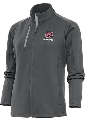 Antigua Missouri State Bears Womens Grey Basketball Generation Light Weight Jacket