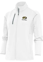 Antigua Missouri Tigers Womens White Volleyball Generation Light Weight Jacket