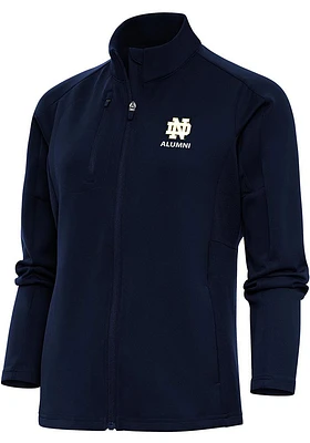 Antigua Notre Dame Fighting Irish Womens Navy Blue Alumni Generation Light Weight Jacket