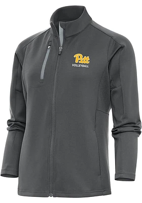 Womens Pitt Panthers Antigua Volleyball Generation Light Weight Jacket