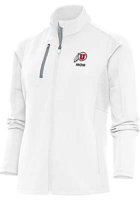 Antigua Utah Utes Womens White Mom Generation Light Weight Jacket