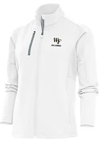 Antigua Wake Forest Demon Deacons Womens White Alumni Generation Light Weight Jacket