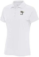 Antigua Wake Forest Demon Deacons Womens Mom Legacy Pique Short Sleeve Polo Shirt