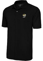 Antigua Missouri Tigers Mens Black Dad Legacy Pique Short Sleeve Polo
