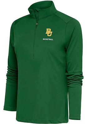 Antigua Baylor Bears Womens Basketball Tribute Qtr Zip Pullover