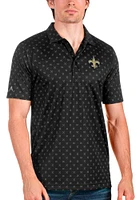 Antigua New Orleans Saints Mens Spark Short Sleeve Polo