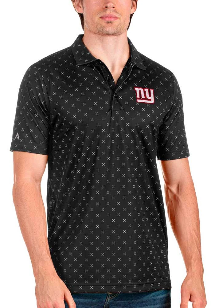 Antigua New York Giants Mens Spark Short Sleeve Polo