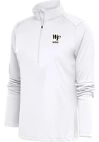 Antigua Wake Forest Demon Deacons Womens Mom Tribute Qtr Zip Pullover