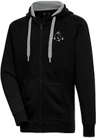 Antigua Boston Red Sox Mens Metallic Logo Victory Long Sleeve Full Zip Jacket