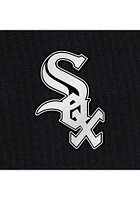 Antigua Chicago White Sox Mens Charcoal Metallic Logo Victory Long Sleeve Full Zip Jacket
