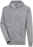 Antigua Detroit Tigers Mens Metallic Logo Victory Long Sleeve Full Zip Jacket