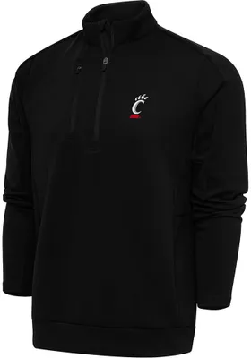 Antigua Cincinnati Bearcats Mens Generation Long Sleeve 1/4 Zip Pullover