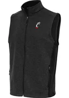 Antigua Cincinnati Bearcats Mens Black Course Sleeveless Jacket