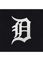Antigua Detroit Tigers Womens Charcoal Metallic Logo Victory Long Sleeve Full Zip Jacket