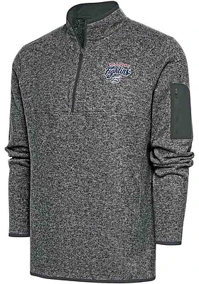 Antigua Reading Fightin Phils Mens Fortune Long Sleeve Qtr Zip Fashion Pullover