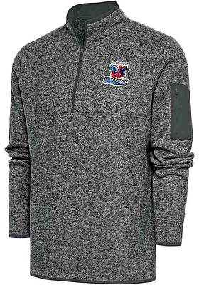 Antigua Wichita Wind Surge Mens Fortune Long Sleeve Qtr Zip Fashion Pullover