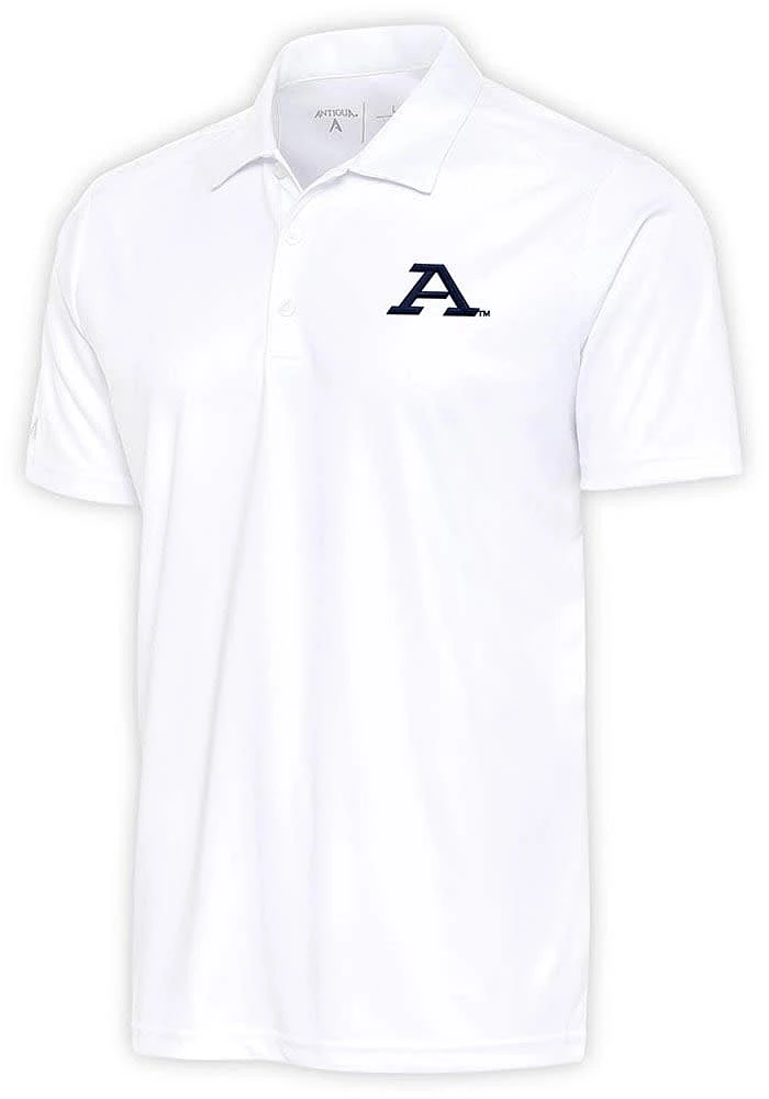 Antigua Akron Zips White Tribute Big and Tall Polo