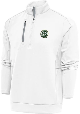 Antigua Colorado State Rams Mens Generation Long Sleeve Qtr Zip Pullover