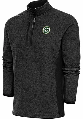Antigua Colorado State Rams Mens Course Long Sleeve Qtr Zip Pullover