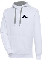 Antigua Akron Zips Mens White Victory Long Sleeve Hoodie