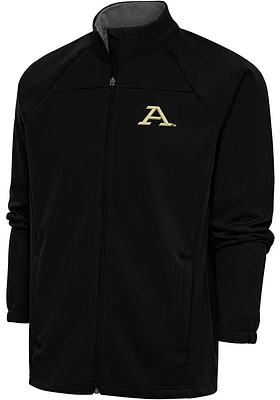 Antigua Akron Zips Mens Black Links Light Weight Jacket
