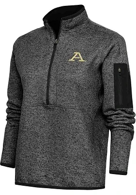 Antigua Akron Zips Womens Fortune Qtr Zip