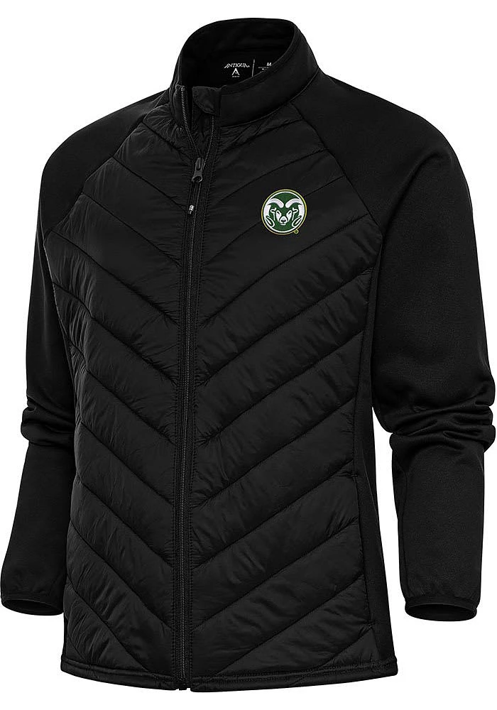 Antigua Colorado State Rams Womens Black Altitude Heavy Weight Jacket
