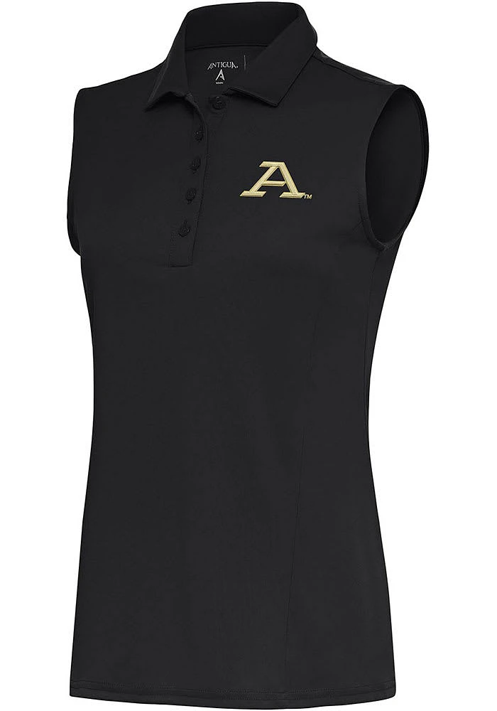 Antigua Akron Zips Womens Charcoal Tribute Polo Shirt