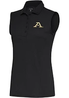 Antigua Akron Zips Womens Charcoal Tribute Polo Shirt