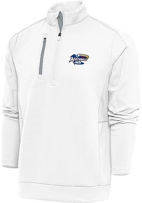 Antigua Mens Generation Long Sleeve Qtr Zip Pullover