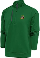 Mens Oregon Ducks Green Antigua Generation Qtr Zip Pullover