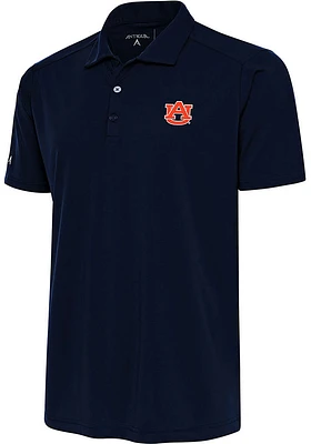 Antigua Auburn Tigers Mens Navy Blue Tribute Short Sleeve Polo