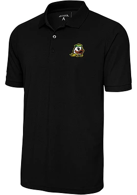 Antigua Oregon Ducks Mens Legacy Pique Short Sleeve Polo