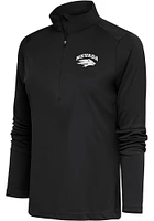 Antigua Nevada Wolf Pack Womens Charcoal Tribute Qtr Zip Pullover