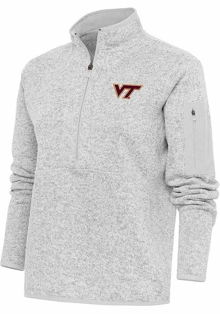 Antigua Virginia Tech Hokies Womens Fortune Qtr Zip
