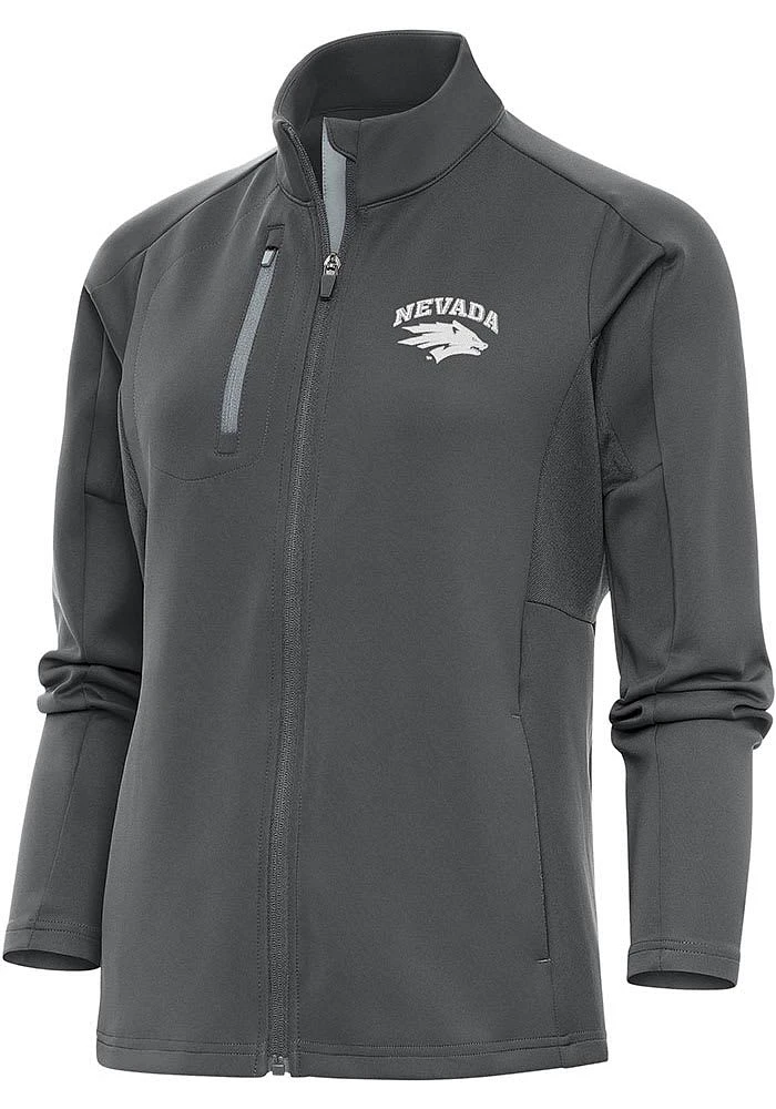 Antigua Nevada Wolf Pack Womens Grey Generation Light Weight Jacket
