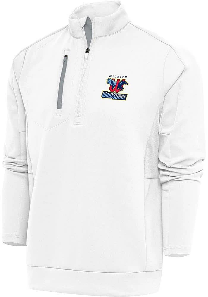 Antigua Wichita Wind Surge Mens Generation Long Sleeve Qtr Zip Pullover