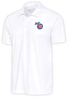 Antigua Iowa Cubs Mens Tribute Short Sleeve Polo