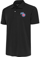 Antigua Iowa Cubs Mens Grey Tribute Short Sleeve Polo