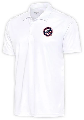 Antigua Louisville Bats Mens Tribute Short Sleeve Polo