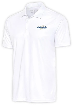 Antigua Omaha Storm Chasers Mens Tribute Short Sleeve Polo