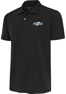 Antigua Omaha Storm Chasers Mens Grey Tribute Short Sleeve Polo