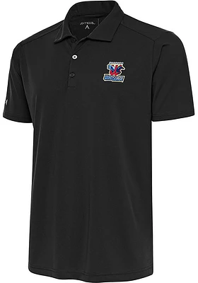 Antigua Wichita Wind Surge Mens Grey Tribute Short Sleeve Polo